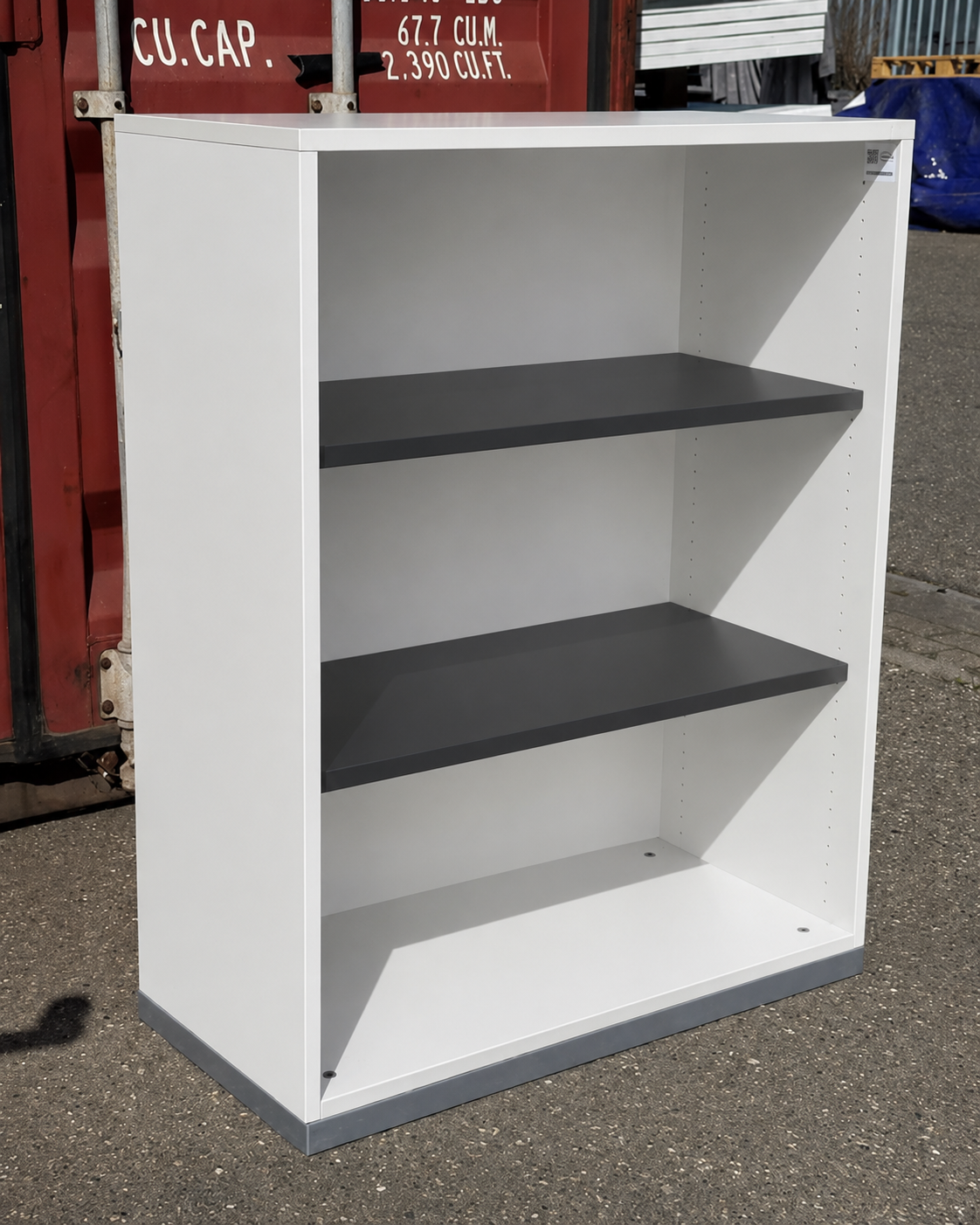 Steelcase Schuifdeurkast Zonder Deuren 117 x 90 x 44 cm